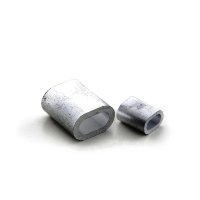 Зажим для троса (канатов) алюминиевый DIN 3093